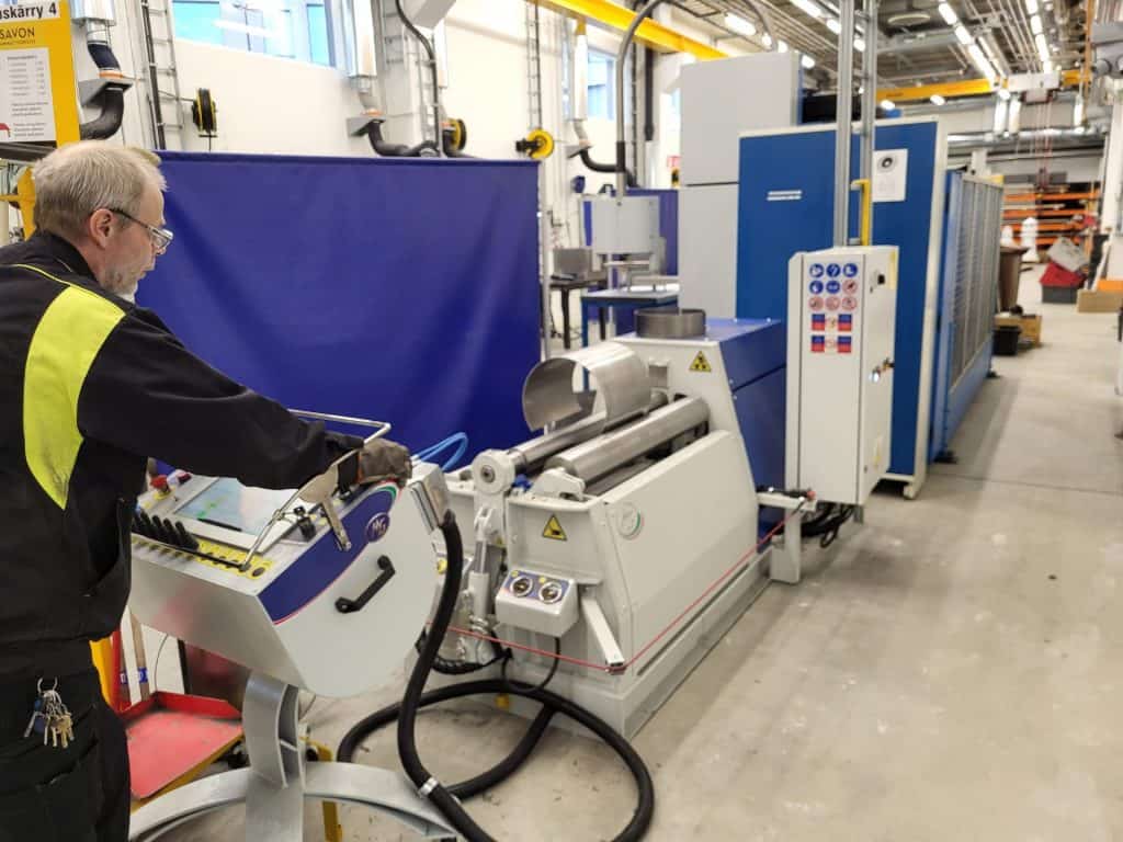 Sakky Kuopio MG levynpyöristyskone