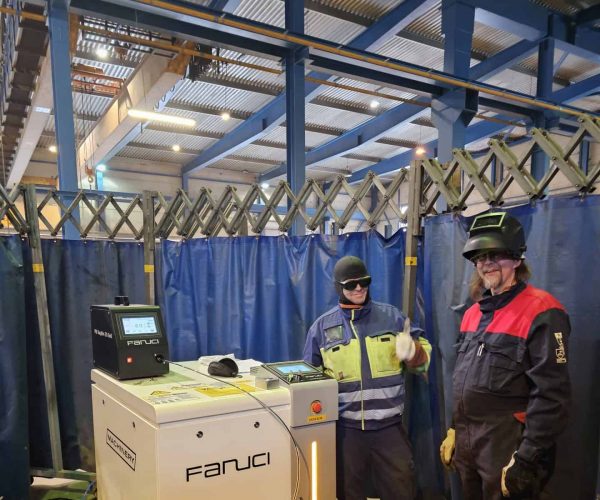 Fanuci laserhitsauslaitteella sujuu vaativienkin töiden hitsaus