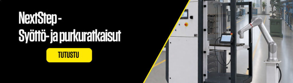 NextStep syöttö ja purkurobotit ja automaatioratkaisut